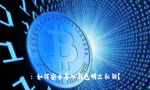 : 如何安全导入钱包明文私钥？
